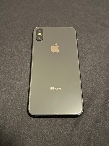 【最終値下げ】 【中古】iPhoneX 256GB スペースグレイ SIMロック解除済