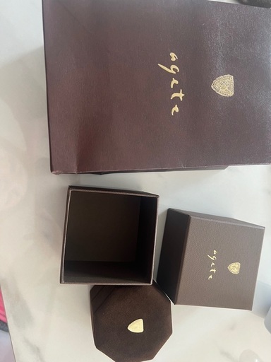 未使用品　agete k10