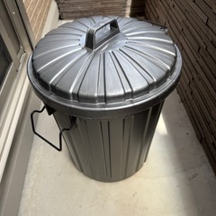岩崎工業　ゴミ箱　外おき　丸型　45L