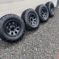 値下げ　ジムニーシエラjb74　タイヤホイール4本セットの画像