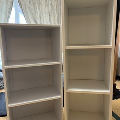 白のカラーボックス