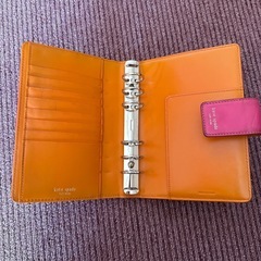 𝐤𝐚𝐭𝐞 𝐬𝐩𝐚𝐝𝐞 システム手帳 中古品の画像