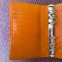 𝐤𝐚𝐭𝐞 𝐬𝐩𝐚𝐝𝐞 システム手帳 中古品の画像