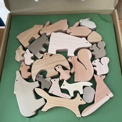 森のどうぶつつみきの画像