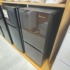 【リサイクルサービス八光】2020年製　ハイセンス　冷蔵庫 ブラウン HR-G13B-BR [134L /2ドア /右開きタイプ]の画像