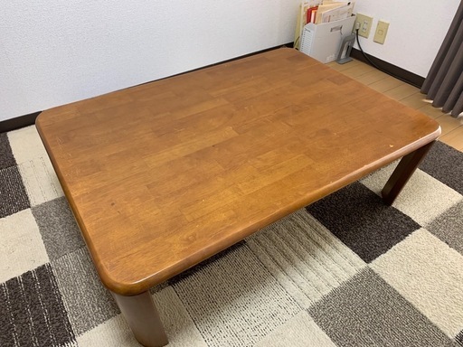 松本民芸家具 折り畳み 座卓 ローテーブル 106×66×30 直接引き渡し可 松本民芸家具 折り畳み 座卓 ローテーブル 106×66×30 直接引き渡し可