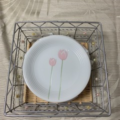 【未使用】 renoma レノマ　かご付　ケーキ皿　5枚　セット　皿