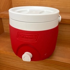 Coleman コールマン　ウオータージャグ　赤