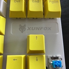 🔴未使用🔴メカニカルキーボード
　　青軸タイプ　ゲーミングキーボード　の画像