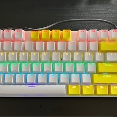 🔴未使用🔴メカニカルキーボード
　　青軸タイプ　ゲーミングキーボード　の画像