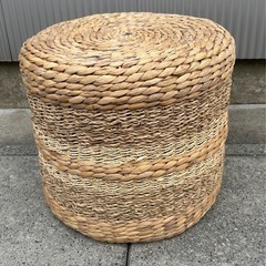 バスケット 丸椅子の画像