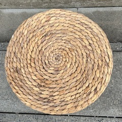 バスケット 丸椅子の画像