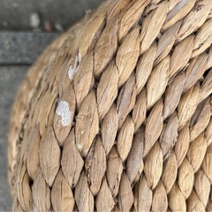 バスケット 丸椅子の画像