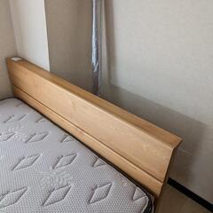 ダブルベット　フレーム＋マットレスの画像