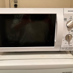 【美品/高年式】アイリスオーヤマ 電子レンジ 18L ホワイト ...