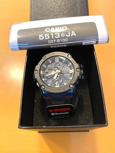 ★極美品★ カシオG-SHOCK GST-B100XB-2AJF(正規品)