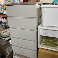 O2503-954 5段収納チェスト 中古美品