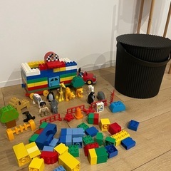 レゴブロック　収納バケツセット