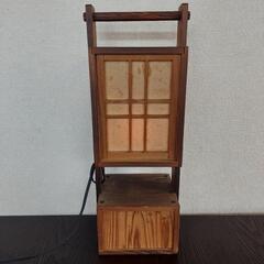 値下げ可 レトロ風 和風 テーブルランプ ライト 間接照明 スタンドライト の画像