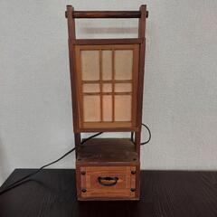 値下げ可 レトロ風 和風 テーブルランプ ライト 間接照明 スタ...