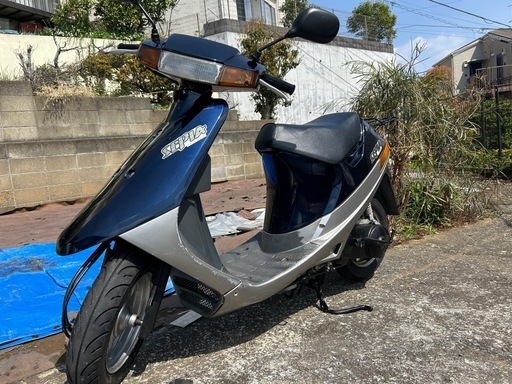 【原付50㏄バイク車体】スズキ セピア*2stスクーター@神奈川県川崎市／東京