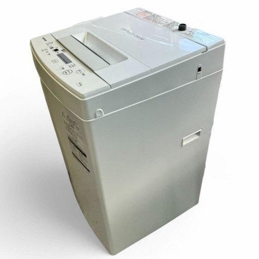 TOSHIBA 東芝 洗濯機 電気洗濯機 2019年製 白 4.5kg 単身用 コンパクト AW-45F7