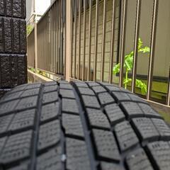 タイヤ付きアルミホイールの画像