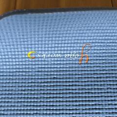 ◆直接お引き取りのみ◆ヨガマット①ブルー　ヨガワークス製の画像