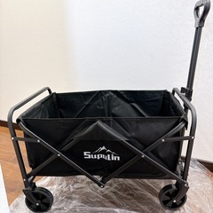【新品未使用】キャリーワゴン キャリーカート 折り畳み アウトドア