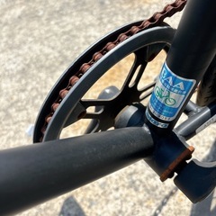 ▫️厚木市下荻野付近▫️ ジャンク自転車　サイモト自転車 700×28C型 クロスバイク Wanp Cross ラスターブラックの画像