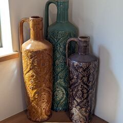 デコレーション花瓶 3点セット