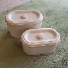 IKEA　蓋付き　収納缶