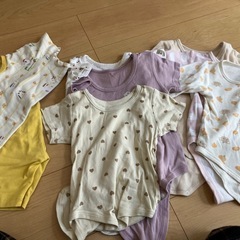 80サイズ　ボディスーツ　　の画像