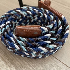 【美品】編み込みデザイン ベルトの画像