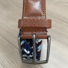 【美品】編み込みデザイン ベルトの画像