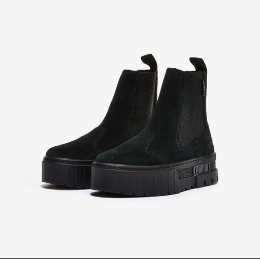 PUMA MAYZE CHELSEA SUEDE WNS 厚底\n
