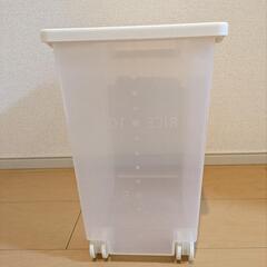 【差し上げます】米びつ　ライスストッカーの画像