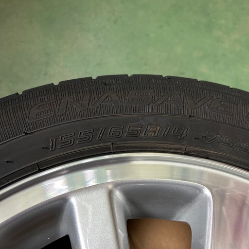 155/65R14タイヤｱﾙﾐﾎｲｰﾙ