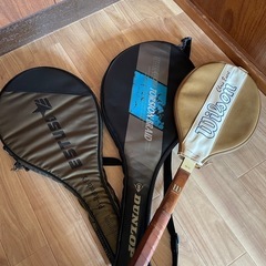 テニスラケット　3本セット