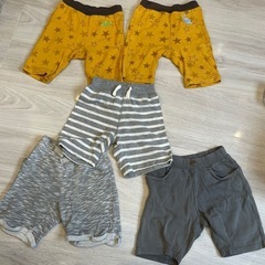サイズ100ハーフパンツ5点