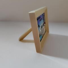 砂絵 鳥取砂丘 写真立て 温度計付きの画像