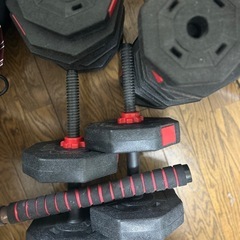 バーベルにもなる ダンベル 5kg 10kg 15kg 20kg...