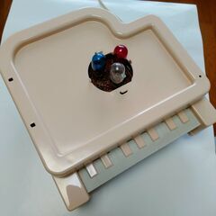 【ジャンク故障品】ピアノ型白熱灯スタンド　15Ｗ　中古　送料が高いので取りにこれる方限定の画像