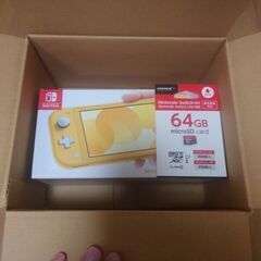 【新品未使用】Nintendo Switch Lite & microSD付の画像