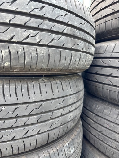 バリ山 ECOFINE 185/65R15 4本セット バリ溝】エコファイン 185/65R15 4本セット フィールダー アクア