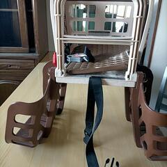 自転車用幼児のせるカゴ?の画像