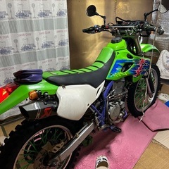 バイク　カワサキ　KLX250SR
の画像