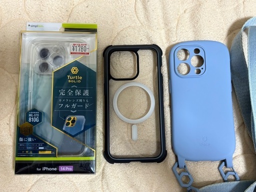 【他のフリマアプリでも出品しています。早い者勝ち!!】 iPhone14pro 256GB 超美品　ケース、保護ガラスフィルム付き