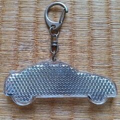 パトカー　キーホルダー　反射板の画像