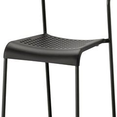 IKEA(イケア) ADDE チェア ブラック　